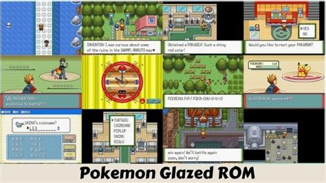pokemon glazed 9.1 download|pokemon glazed gba rom download.